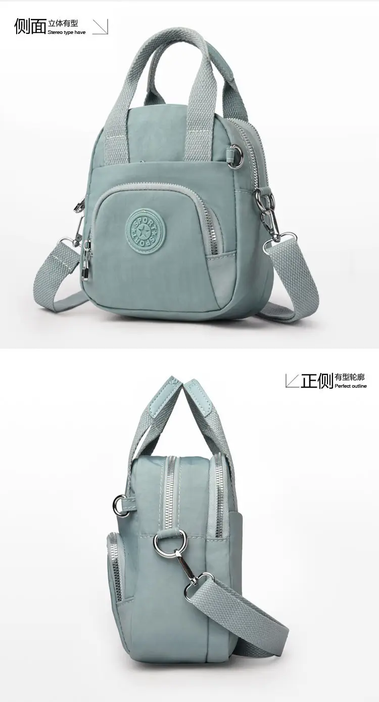 Women's Lightweight Crossbody Bag 2025 Nylon Multi Color — feature 24