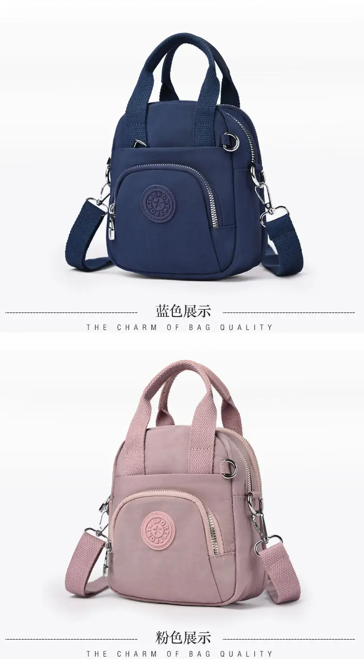 Women's Lightweight Crossbody Bag 2025 Nylon Multi Color — feature 28