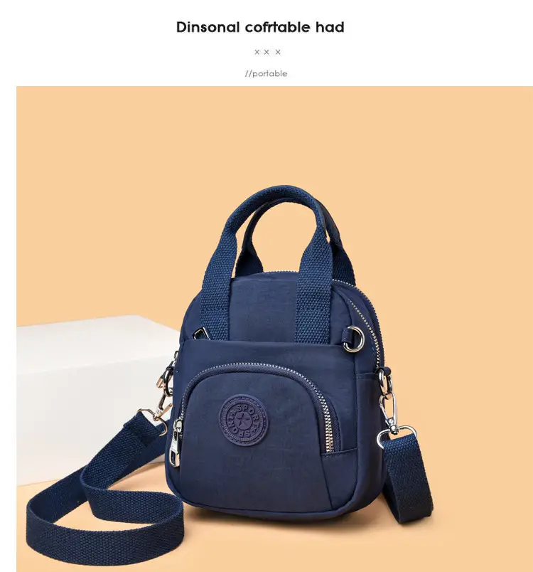 Women's Lightweight Crossbody Bag 2025 Nylon Multi Color — feature 8