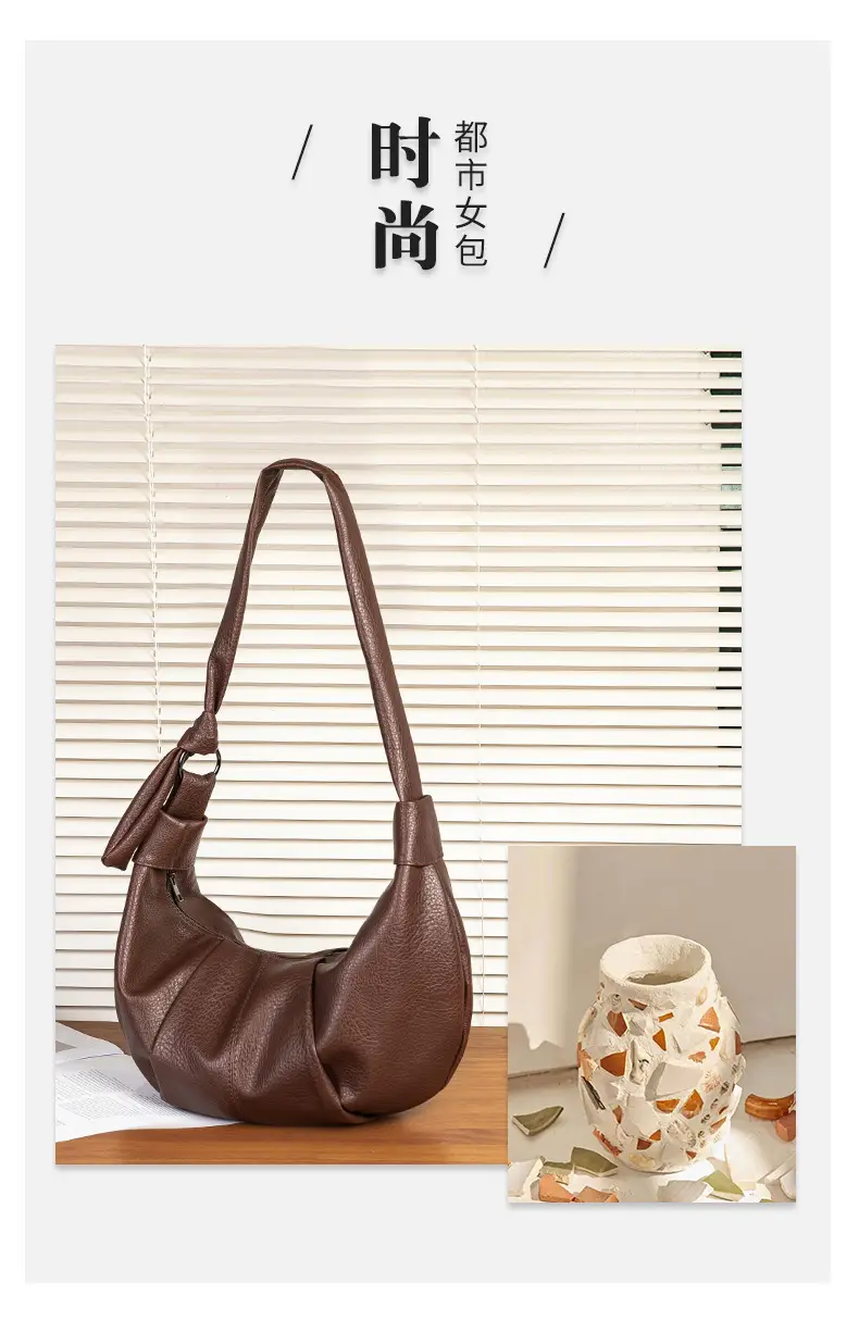 Brown Korean Style Crossbody Bag for Women — feature 1