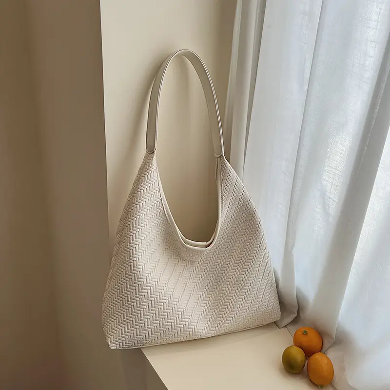 Stylish Woven Underarm Bag Large Capacity Single Shoulder - Image 2