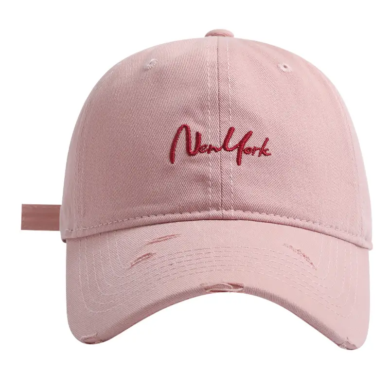 White Korean Style Baseball Cap for Women - Image 13