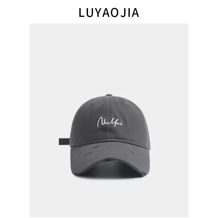 White Korean Style Baseball Cap for Women — feature 10