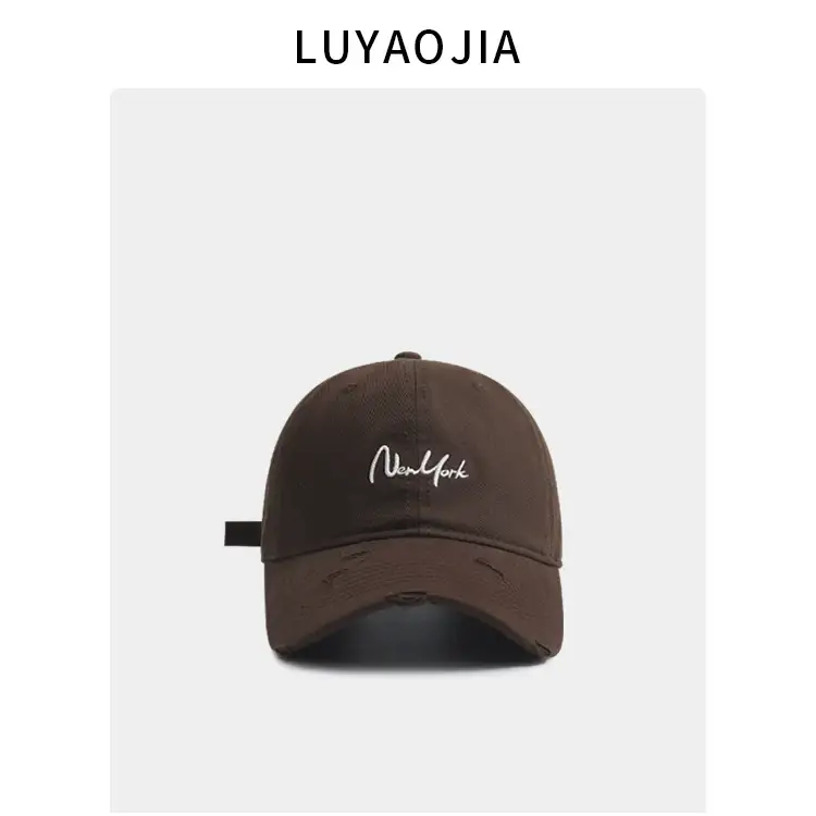 White Korean Style Baseball Cap for Women — feature 12