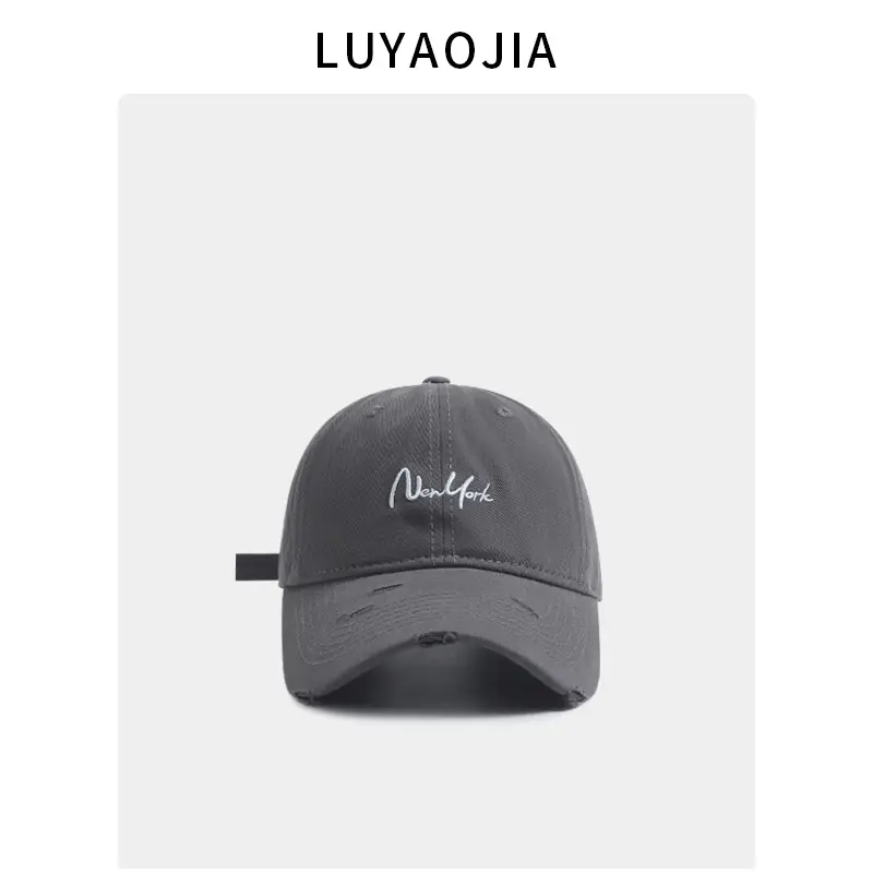 White Korean Style Baseball Cap for Women - Image 2