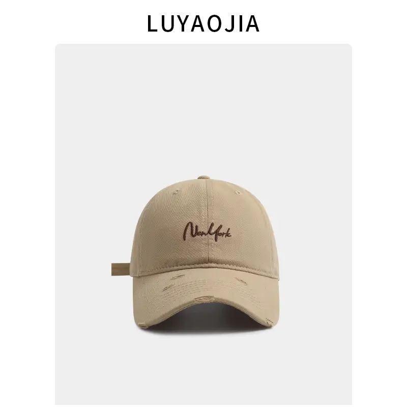 White Korean Style Baseball Cap for Women - Image 3