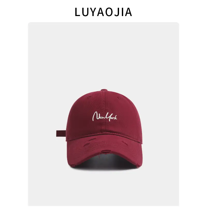 White Korean Style Baseball Cap for Women - Image 5