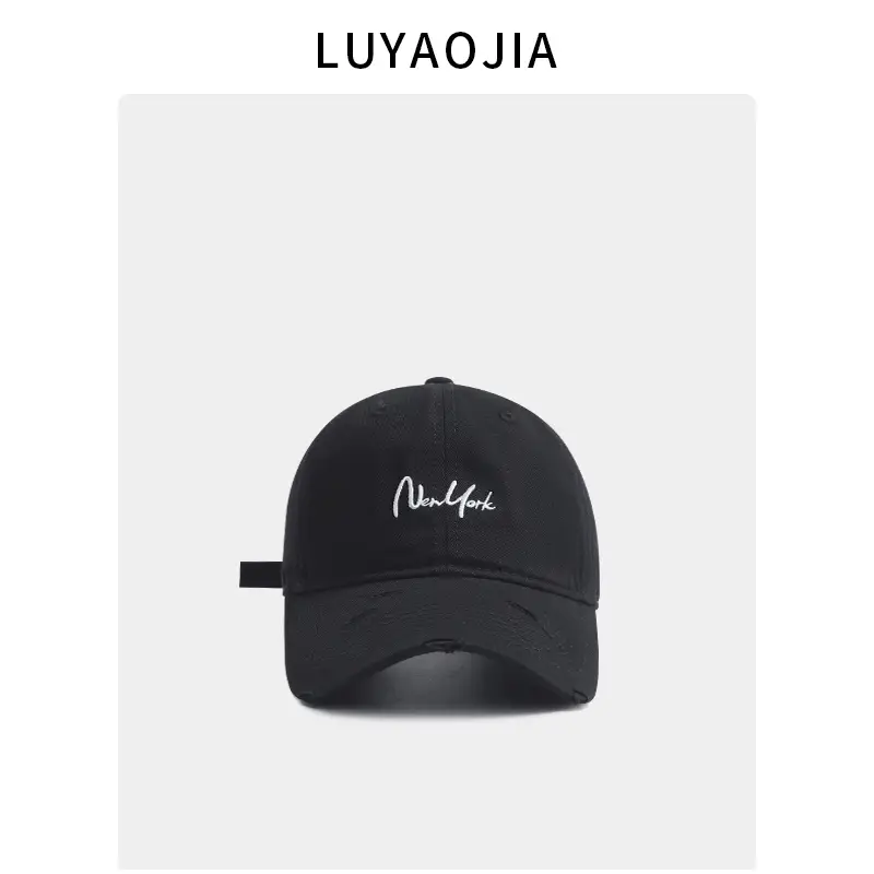 White Korean Style Baseball Cap for Women - Image 6