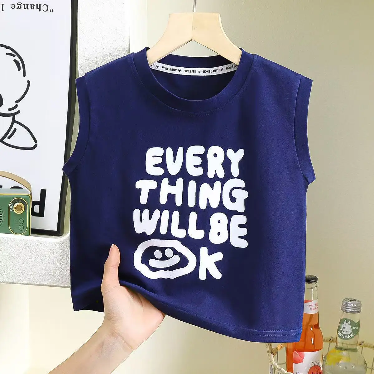 Girls White Graphic T-Shirt One Year Old - Image 3