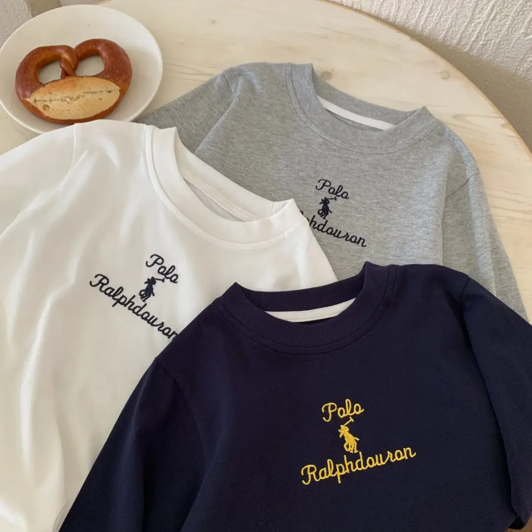 Children's T-Shirt Grey Long Sleeve Baby Cotton 2025 — feature 3