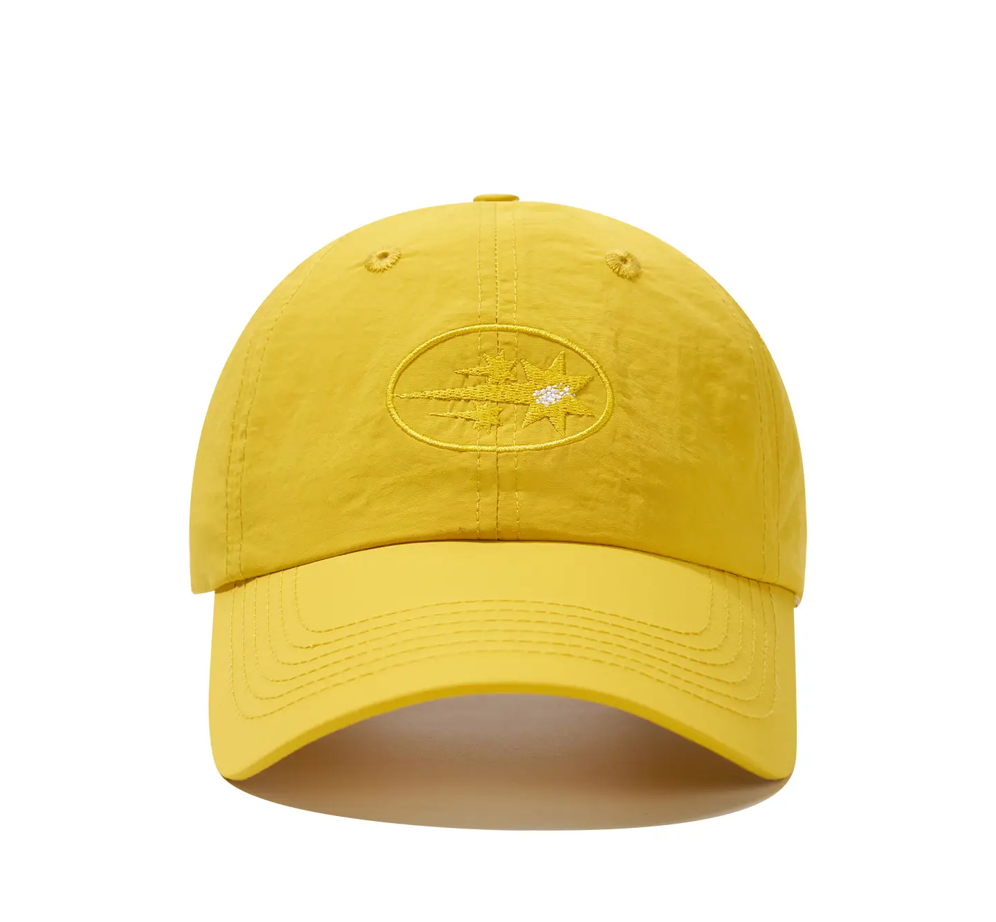 Black Weatherproof Baseball Cap with Meteor Embroidery — feature 31