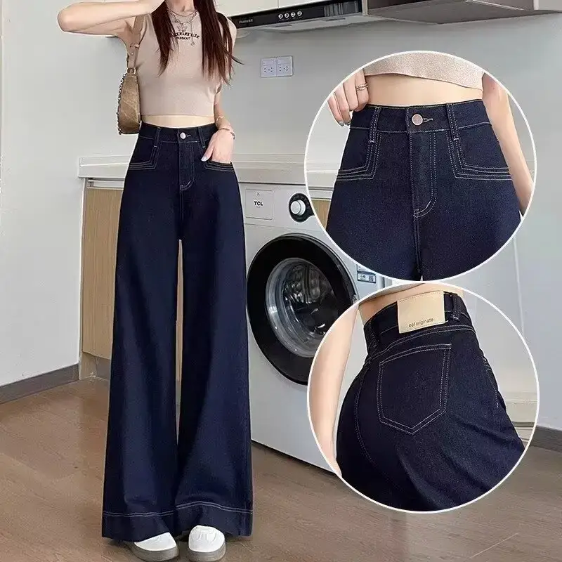 Dark Blue Wide Leg Jeans for Women 2026 — feature 17
