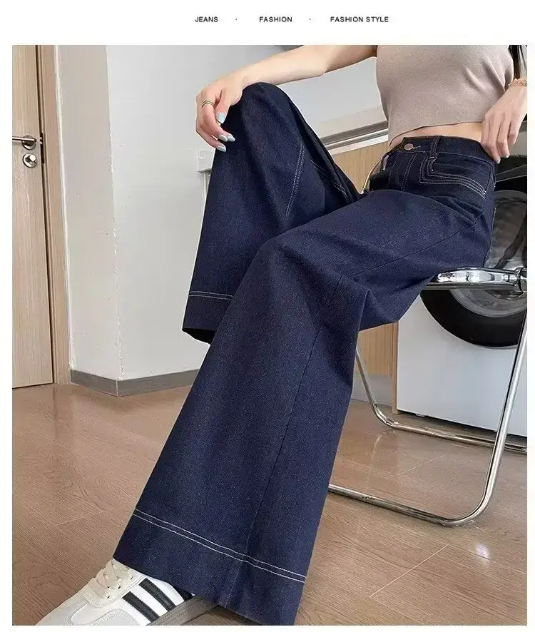 Dark Blue Wide Leg Jeans for Women 2026 — feature 19