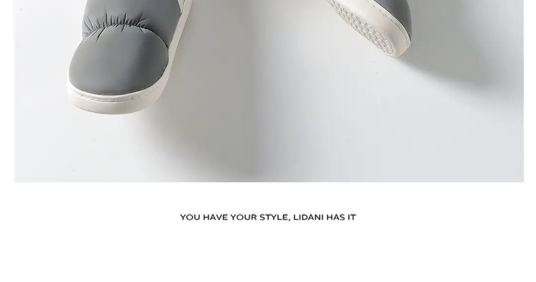In-Stock Ultra-Comfortable Cotton Slippers for Women, Winter Indoor Warm Thick-Soled Waterproof down Cotton Shoes for Men — feature 23