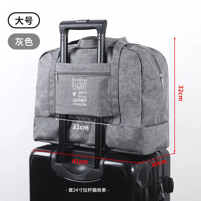 Women's Trendy One-Shoulder Fitness Bag Multi Color