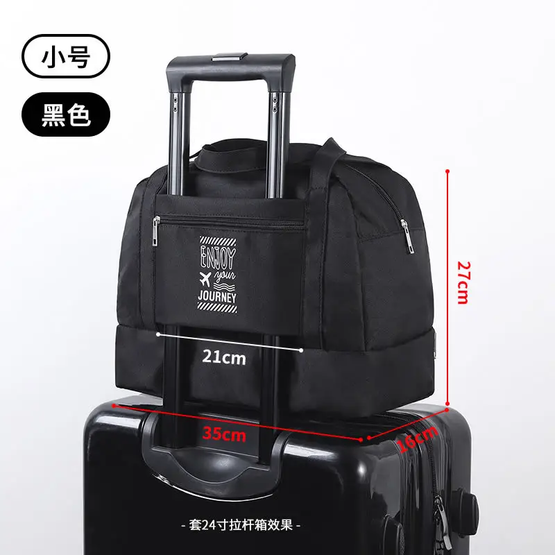 Women's Trendy One-Shoulder Fitness Bag Multi Color