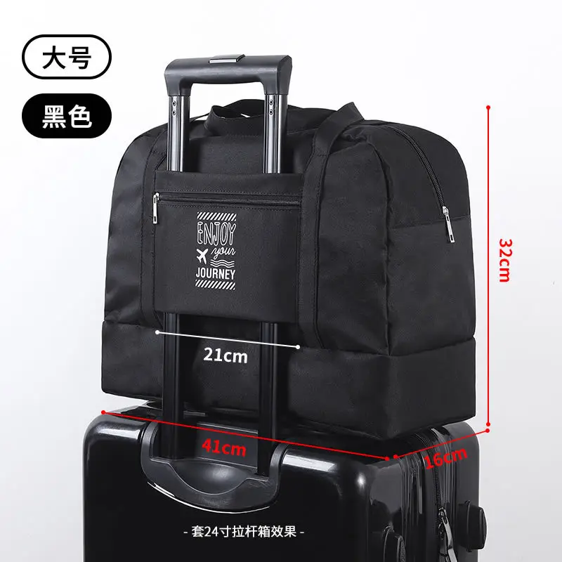 Women's Trendy One-Shoulder Fitness Bag Multi Color