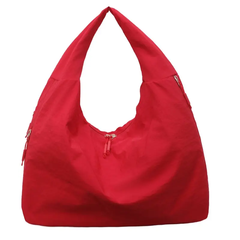 Women's Pink Shoulder Bag with Ruffled Skirt - Image 2