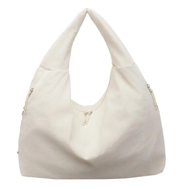 Women's Pink Shoulder Bag with Ruffled Skirt - Image 3