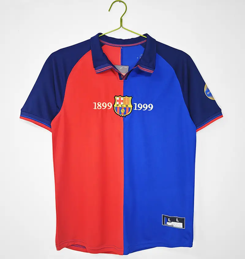 Barcelona Classic T-Shirts Multi-Season Messi Neymar Sports Jersey Football Uniform Sports Outdoor - Image 3