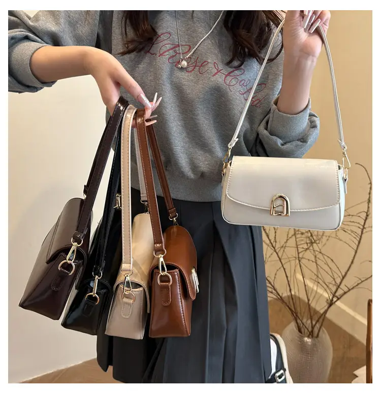 Cross-Border Women's Bags 2026 New Retro Small Square Bag — feature 29
