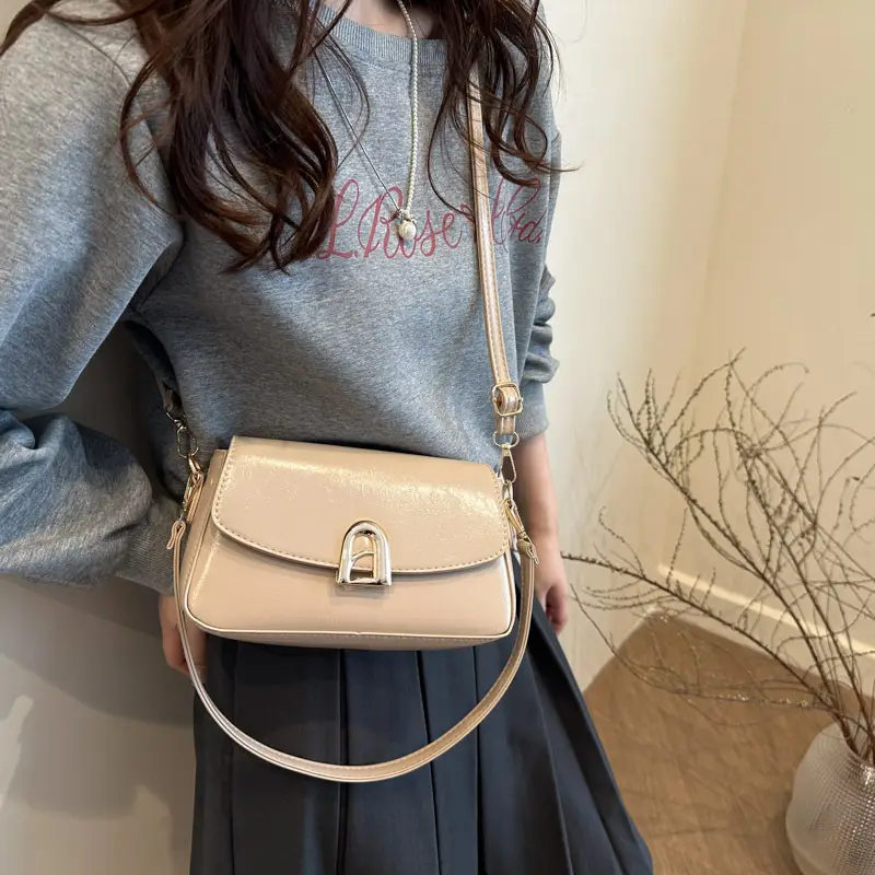 Cross-Border Women's Bags 2026 New Retro Small Square Bag - Image 2