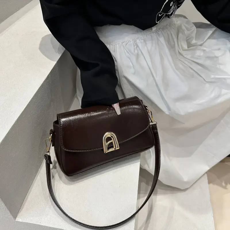 Cross-Border Women's Bags 2026 New Retro Small Square Bag - Image 3