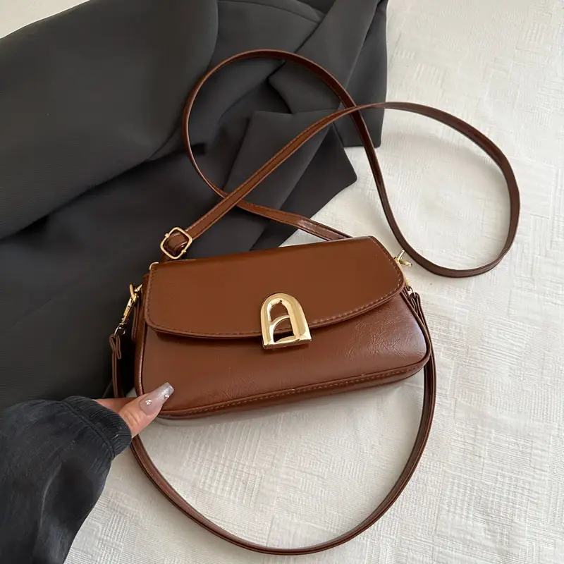 Cross-Border Women's Bags 2026 New Retro Small Square Bag - Image 4
