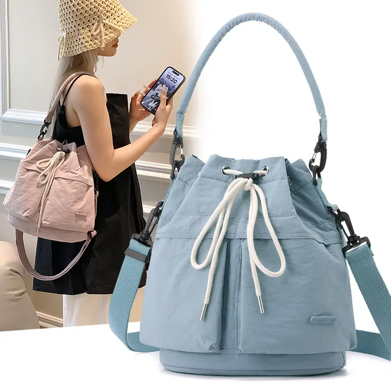 Blue Korean Niche Women's Shoulder Crossbody Bag