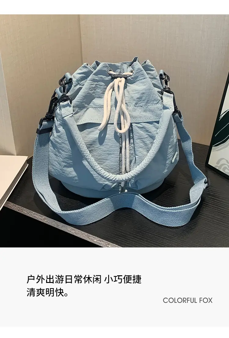 Blue Korean Niche Women's Shoulder Crossbody Bag — feature 4