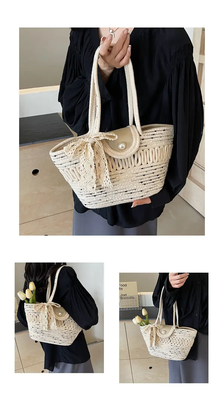 Women Woven Shoulder Bag Summer 2026 Niche Fashion — feature 11