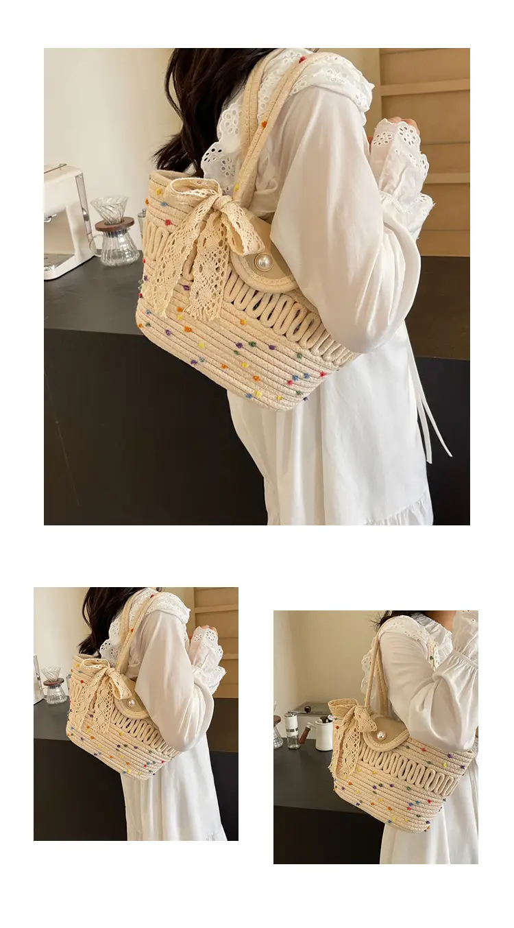 Women Woven Shoulder Bag Summer 2026 Niche Fashion — feature 12