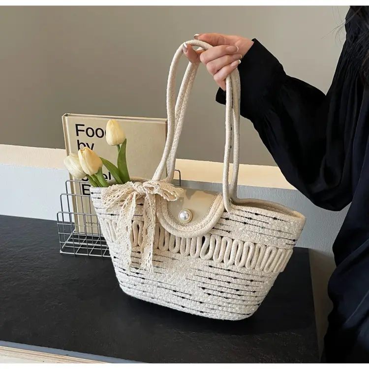 Women Woven Shoulder Bag Summer 2026 Niche Fashion — feature 17