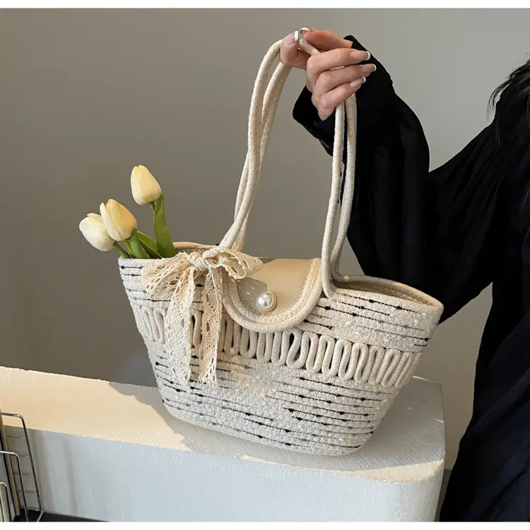 Women Woven Shoulder Bag Summer 2026 Niche Fashion — feature 18