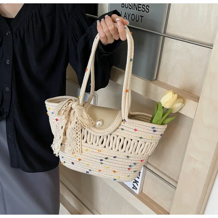 Women Woven Shoulder Bag Summer 2026 Niche Fashion — feature 19
