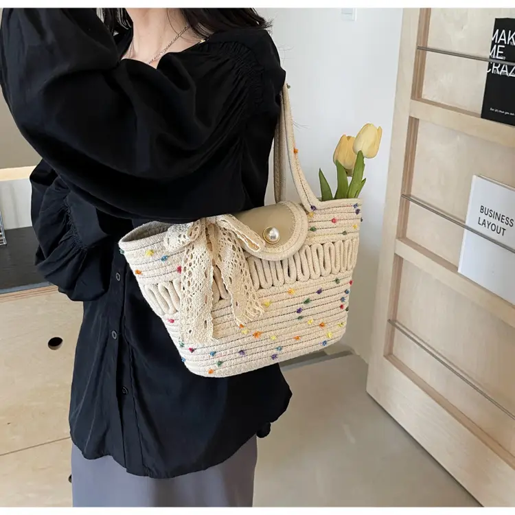 Women Woven Shoulder Bag Summer 2026 Niche Fashion — feature 20