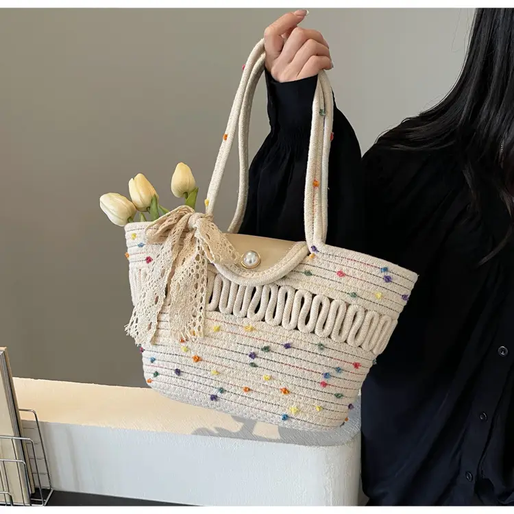 Women Woven Shoulder Bag Summer 2026 Niche Fashion — feature 24