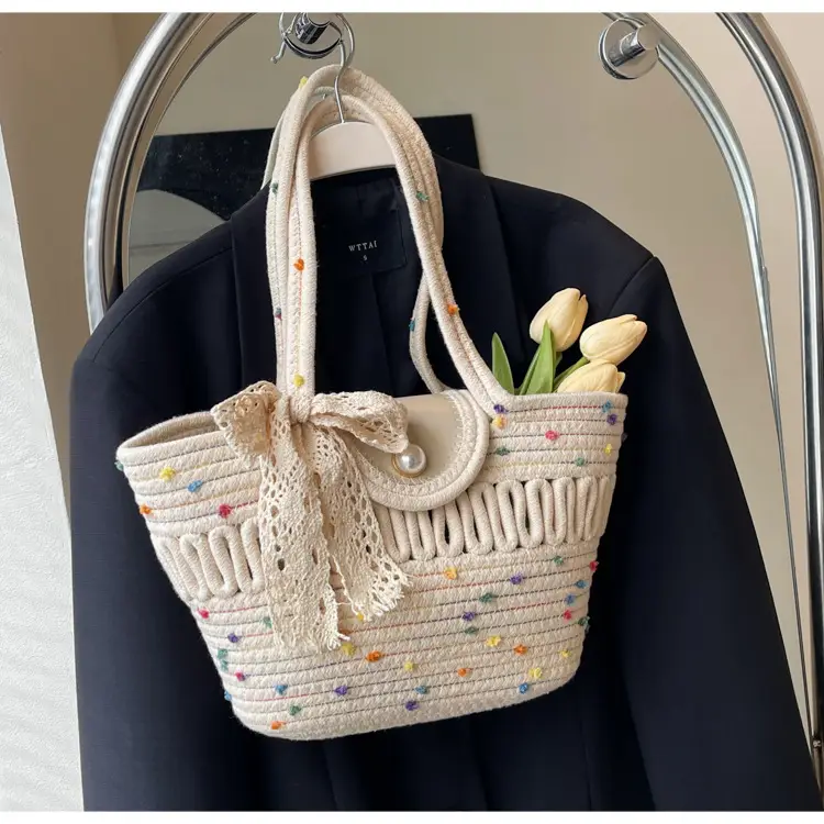 Women Woven Shoulder Bag Summer 2026 Niche Fashion — feature 25