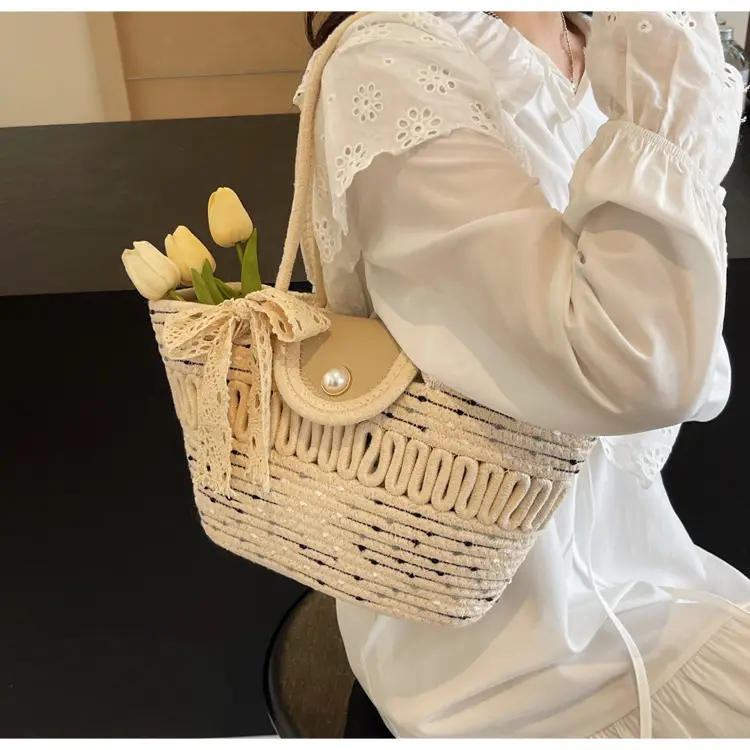 Women Woven Shoulder Bag Summer 2026 Niche Fashion — feature 28