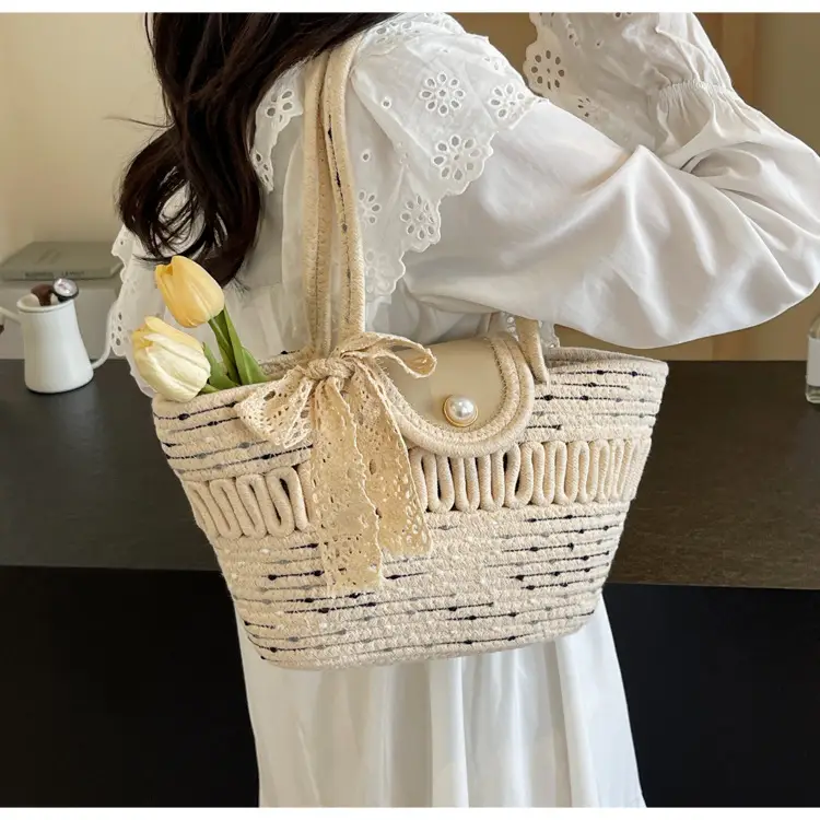 Women Woven Shoulder Bag Summer 2026 Niche Fashion — feature 29