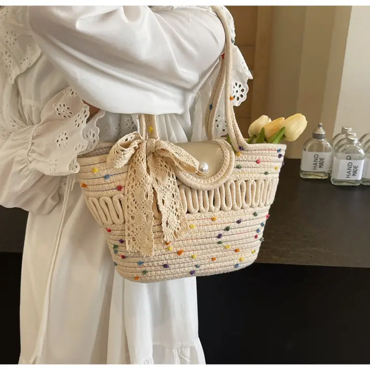Women Woven Shoulder Bag Summer 2026 Niche Fashion — feature 32