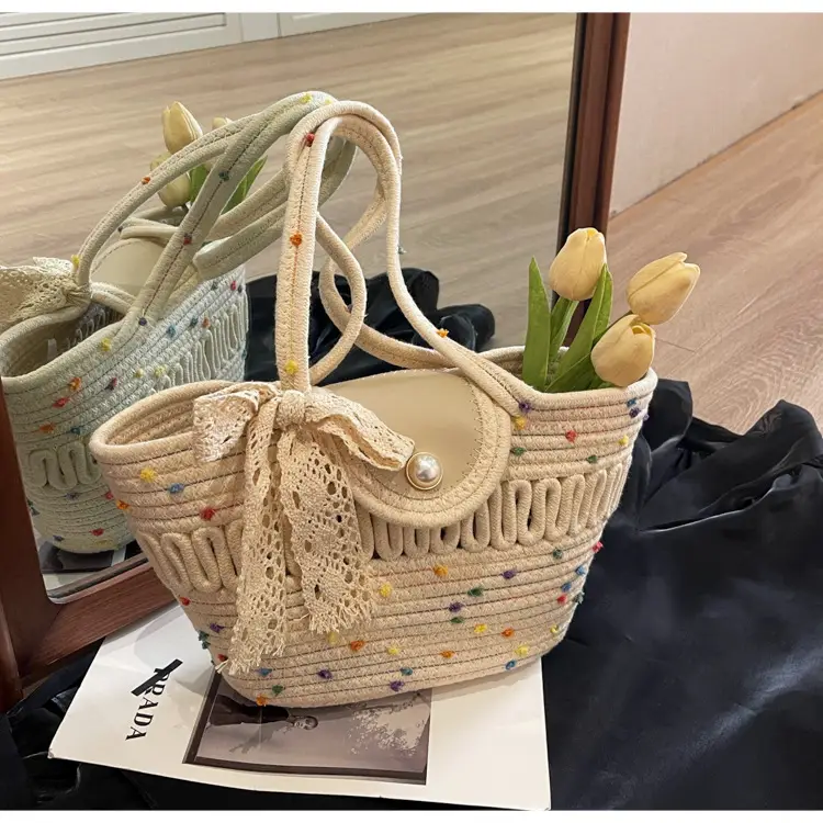 Women Woven Shoulder Bag Summer 2026 Niche Fashion — feature 37