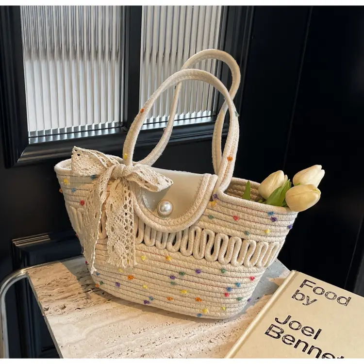 Women Woven Shoulder Bag Summer 2026 Niche Fashion — feature 40