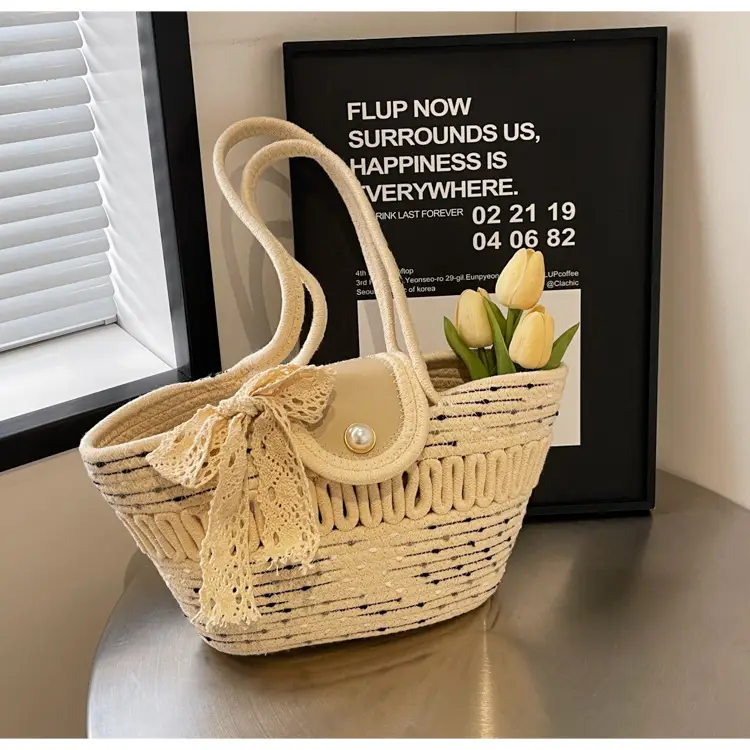 Women Woven Shoulder Bag Summer 2026 Niche Fashion — feature 44