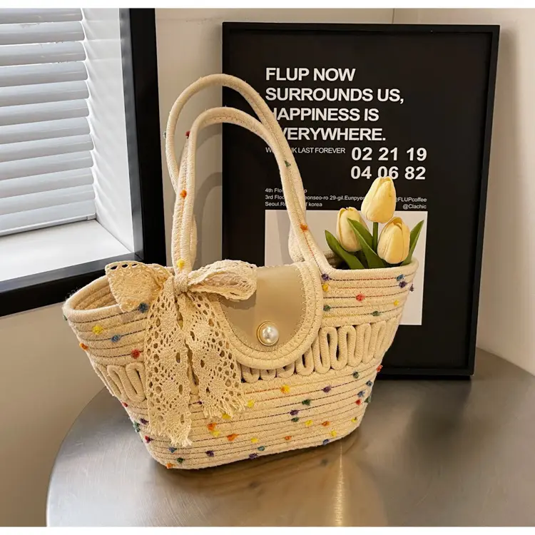 Women Woven Shoulder Bag Summer 2026 Niche Fashion — feature 47