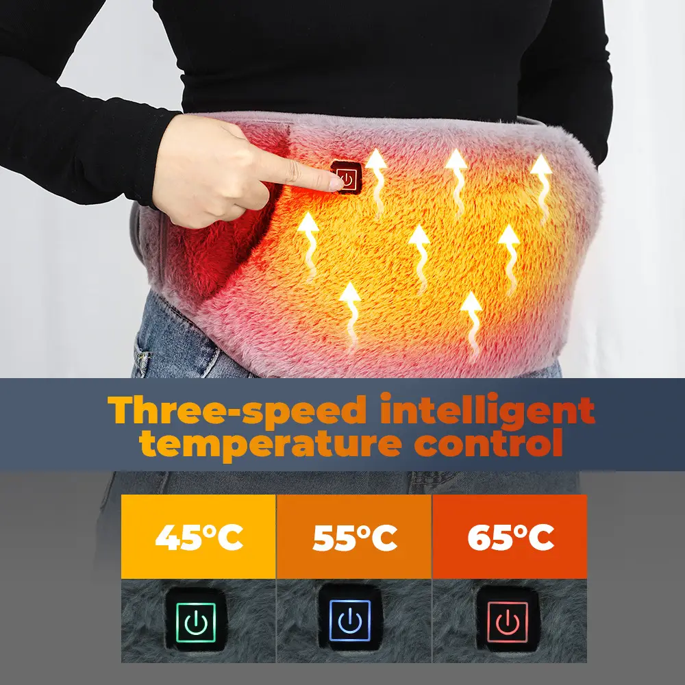 Electric Waist Belt for Abdominal Heating 3-Level Temp — feature 3