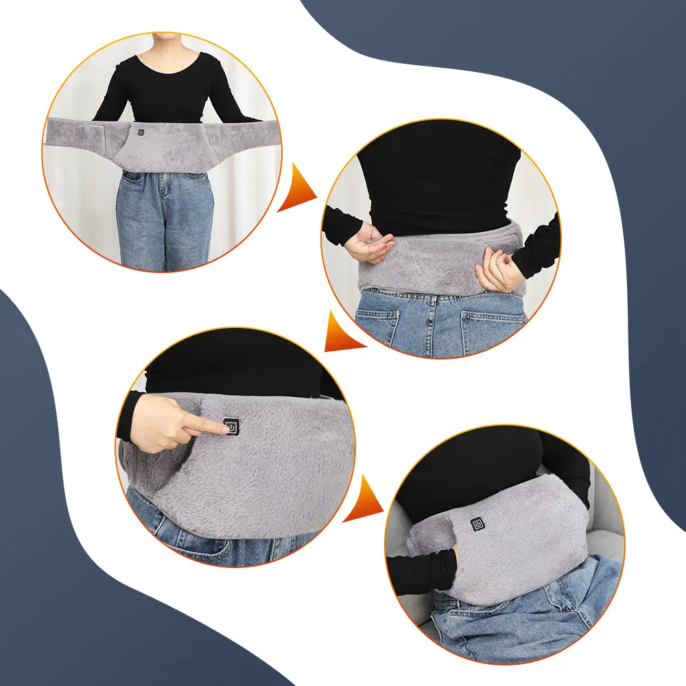 Electric Waist Belt for Abdominal Heating 3-Level Temp — feature 8