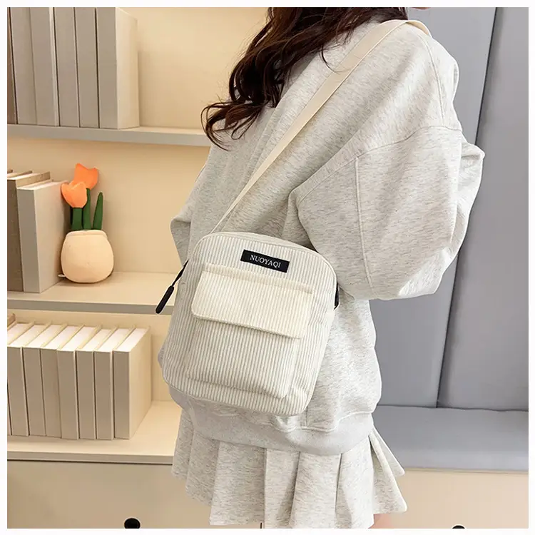 2025 Women's Crossbody Bag Corduroy Canvas Shoulder Bag — feature 20