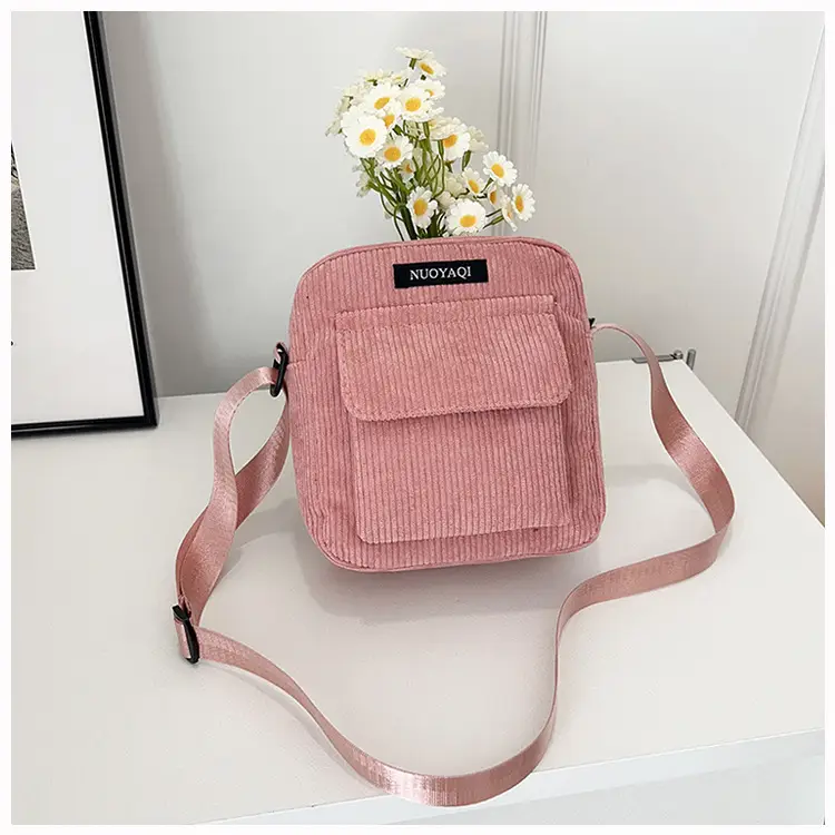 2025 Women's Crossbody Bag Corduroy Canvas Shoulder Bag — feature 24
