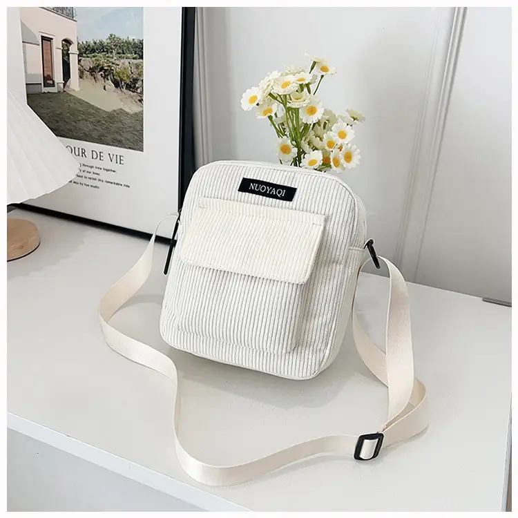 2025 Women's Crossbody Bag Corduroy Canvas Shoulder Bag — feature 25